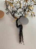 Wandsculptuur boom in messing - Daniel d’haeseleer, Ophalen of Verzenden, Gebruikt