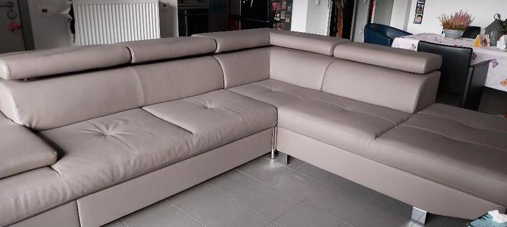 Nouveau grand siège d'angle, Maison & Meubles, Canapés | Coins salons complets, Neuf, Cuir, Enlèvement
