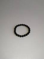 Bracelet avec perles en onyx noir, Neuf, Enlèvement ou Envoi, Avec pierre précieuse, Autres matériaux