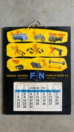 Calendrier national de la FN motos, armes, voitures, Comme neuf, Enlèvement ou Envoi