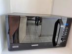 Microondes Samsung Noir Ceramic, Ophalen, Microgolfoven, Tussenbouw, Zo goed als nieuw