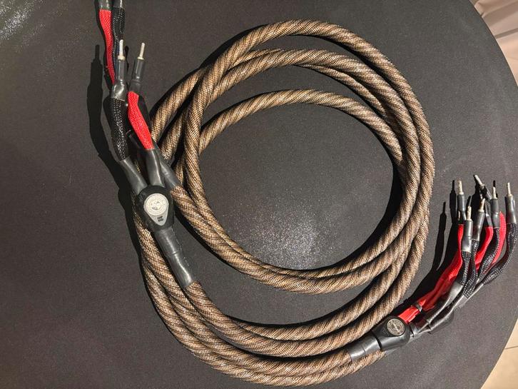 Wireworld Eclipse 8 biwire 3 meter luidsprekerkabel, Audio, Tv en Foto, Audiokabels en Televisiekabels, Zo goed als nieuw, Luidsprekerkabel