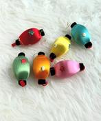 Oude kerstballen in zijde, Diversen, Kerst, Ophalen of Verzenden