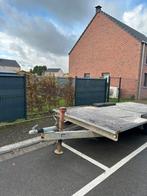 Platte aanhangwagen van 2700 kg, Auto diversen, Aanhangers en Bagagewagens, Ophalen, Zo goed als nieuw