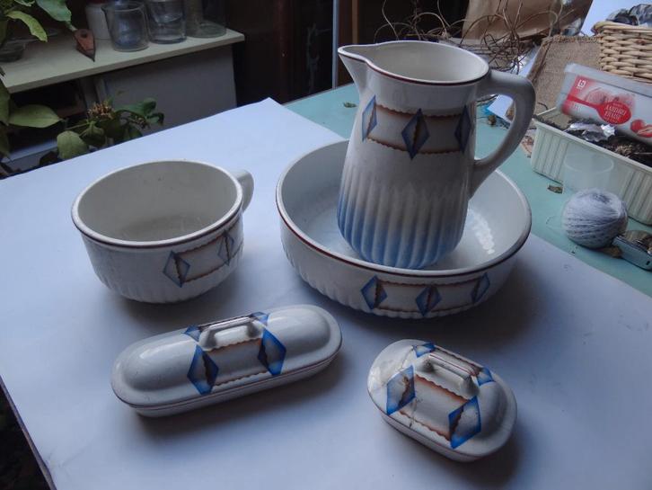 Lampetset, Antiek en Kunst, Antiek | Keramiek en Aardewerk, Ophalen