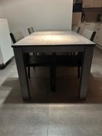 Eettafel 6-8 personen, Huis en Inrichting, Ophalen, 50 tot 100 cm, Zo goed als nieuw, Vijf personen of meer