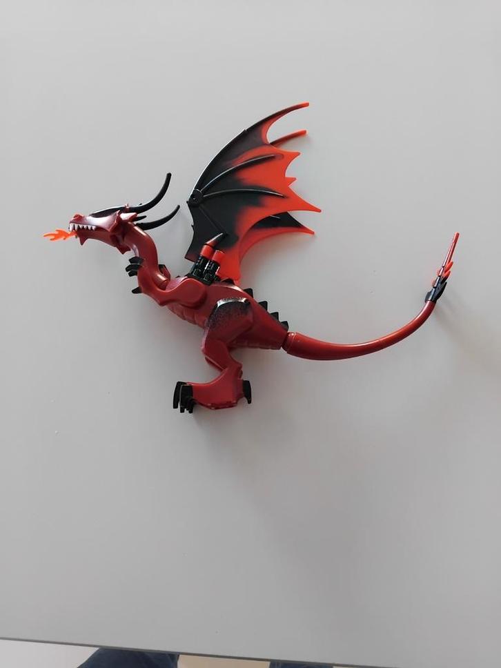 Dragon Lego complet à partir du set 7093., Bijoux, Sacs & Beauté, Broches, Enlèvement ou Envoi