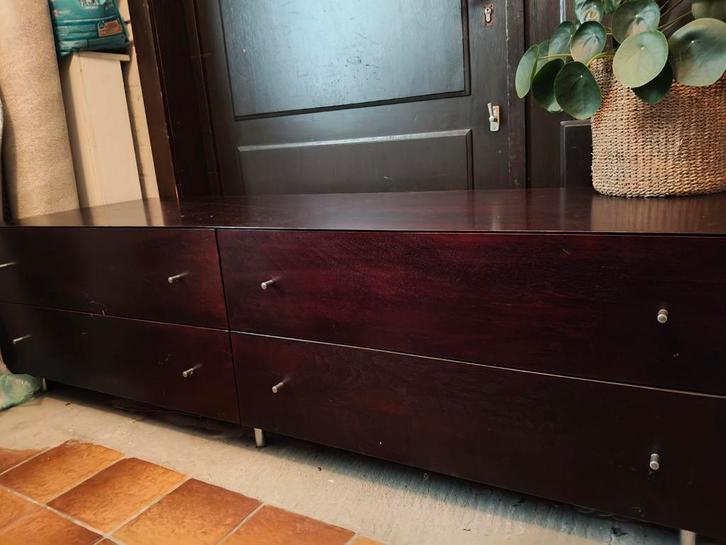 Super mooie vintage ladenkast., Maison & Meubles, Armoires | Dressoirs, Enlèvement