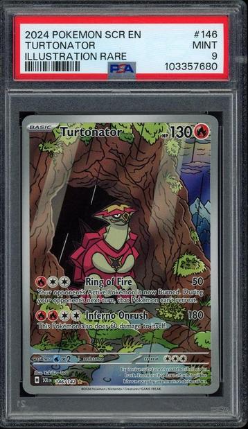Turtonator [IR] PSA 9 - 146/142 - Stellar Crown 2024 beschikbaar voor biedingen