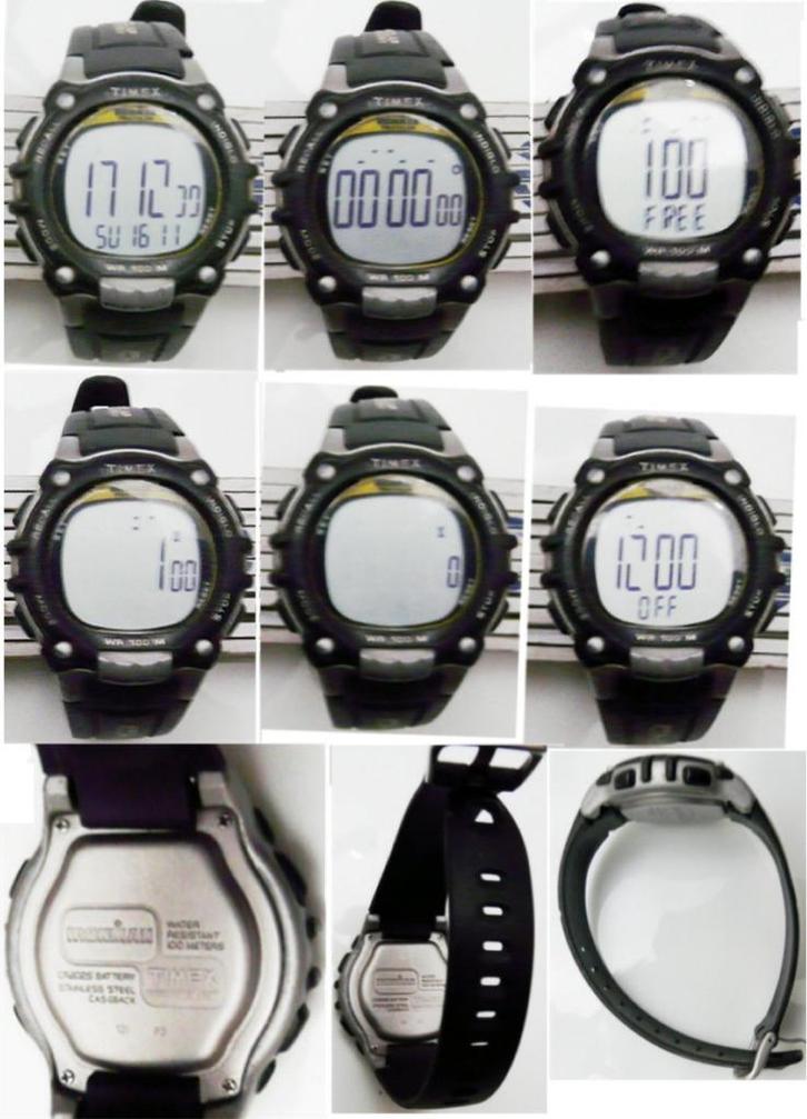 TIMEX Ironman Triatlon watch W-191-EU, Handtassen en Accessoires, Horloges | Heren, Gebruikt, Ophalen