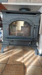 Hout kachel merk dutch west, Ophalen, Gebruikt, Hout, Pelletkachel