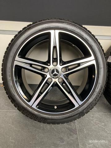 18” originele Mercedes A W177 velgen + winterbanden 5x112    beschikbaar voor biedingen