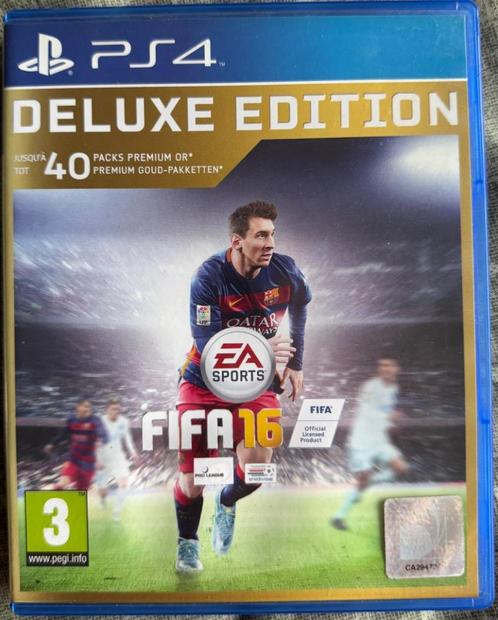 FIFA 16 [PS4], Games en Spelcomputers, Games | Sony PlayStation 4, Zo goed als nieuw, Sport, 1 speler, Vanaf 3 jaar, Eén computer