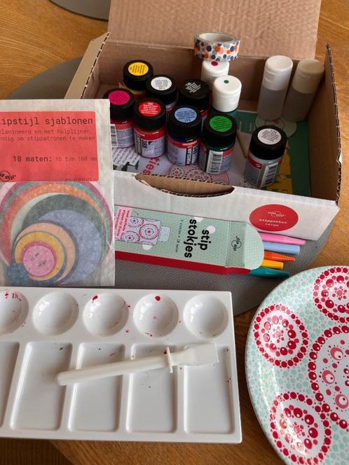 Dot painting hobby, Hobby en Vrije tijd, Knutselen, Zo goed als nieuw, Materiaal, Ophalen of Verzenden