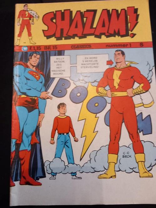 Shazam ! n 1 (2 histoires), Livres, BD | Comics, Comme neuf, Enlèvement ou Envoi