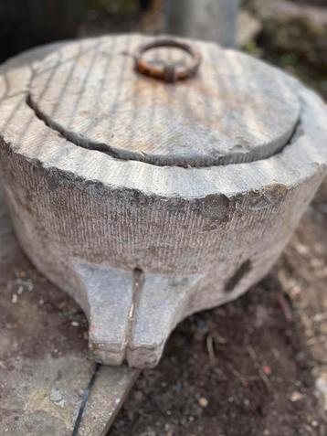 Ancienne presse à fromage en pierre, Enlèvement
