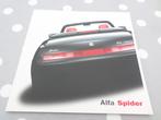 Alfa Romeo Spider 2001 Brochure, Livres, Autos | Brochures & Magazines, Enlèvement ou Envoi, Alfa Romeo