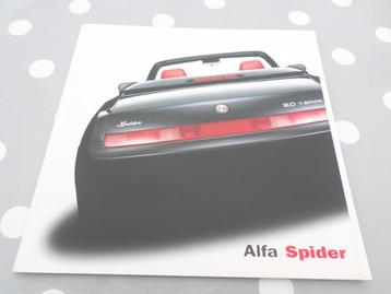 Alfa Romeo Spider 2001 Brochure beschikbaar voor biedingen