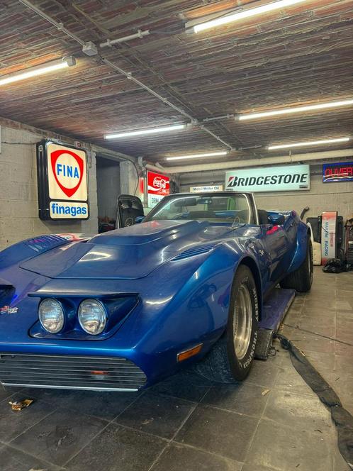 C3 Corvette, Auto's, Chevrolet, Particulier, Corvette, Benzine, Cabriolet, Handgeschakeld, Zwart, Ophalen