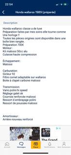 Honda Wallaroo classe A Deluxe, Vélos & Vélomoteurs, Cyclomoteurs | Honda, Utilisé, 25 cm³, Classe A (25 km/h), Autres modèles