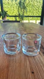 Littala marimekko set van 2, Moins de 25 cm, Enlèvement ou Envoi, Autres couleurs, Comme neuf