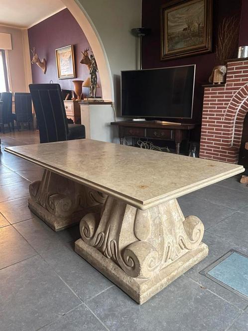 Belle table basse à vendre avec incrustation de mosaïque en, Maison & Meubles, Tables | Tables de salon, Comme neuf, 50 à 75 cm