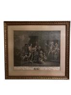 Gravure De vrijheid van de Braconnier naar Charles Benazech, Antiek en Kunst, Ophalen