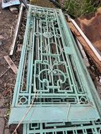Antieke deurpanelen . 4 stuks elk breedte +/- 90 cm hoog 295, Ophalen, Gebruikt, IJzer, Sierhekwerk