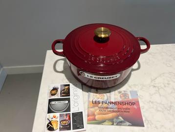 Nieuwe Le Creuset braadpan 22 cm Rhone / Garnet beschikbaar voor biedingen