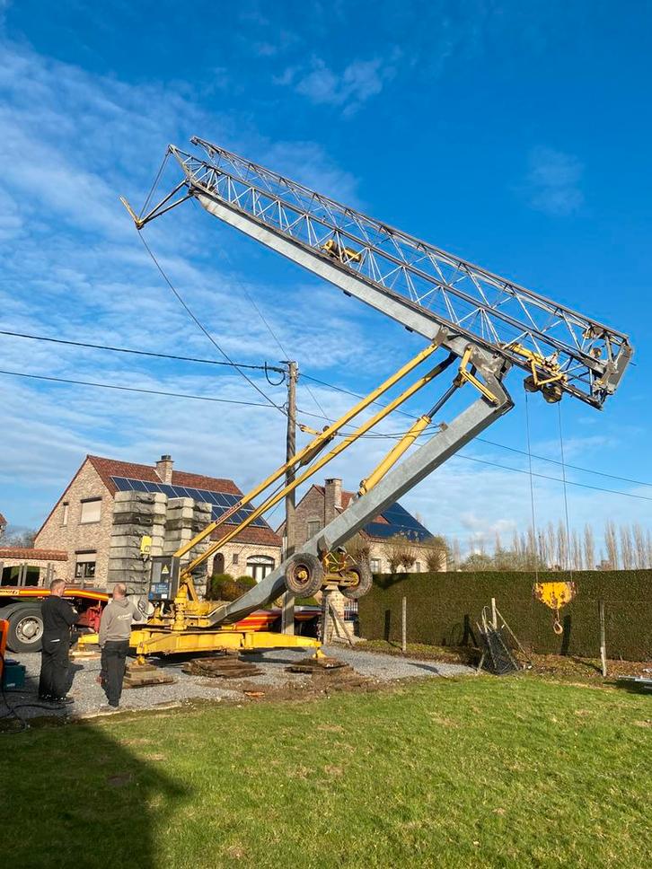 Bouwkraan Arcomet A24 bouwjaar 2001, Doe-het-zelf en Bouw, Bouwliften, Gebruikt, Ophalen