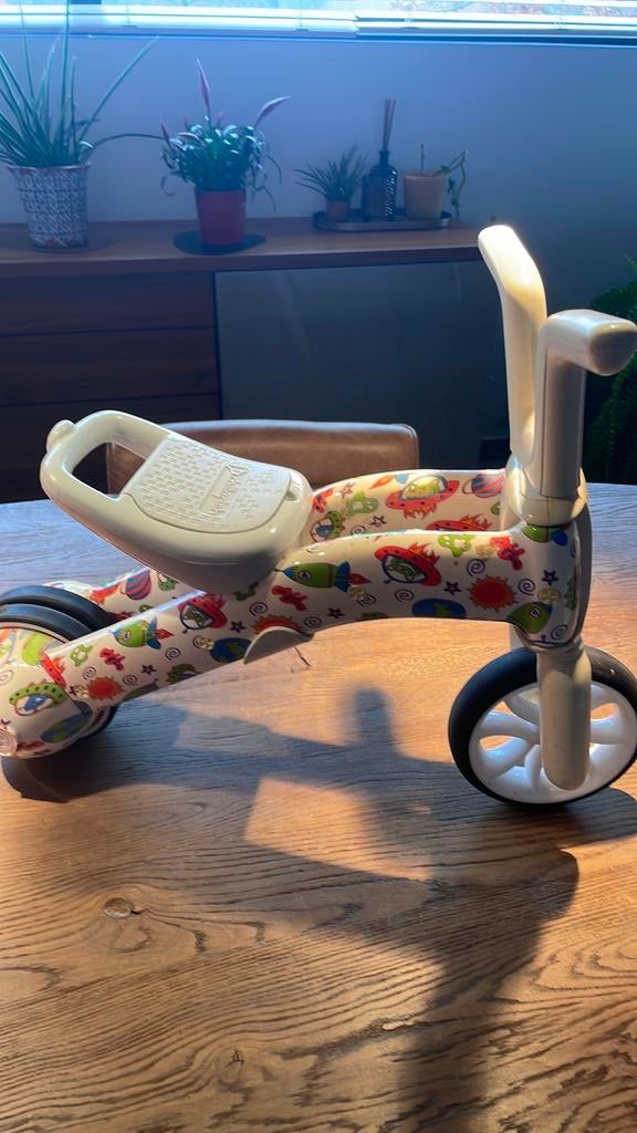 Lopertje met 2 verschillende standen van wieltjes, Fietsen en Brommers, Ophalen, Gebruikt