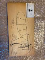 Panamarenko - Meganeudonvleugel op houtenplankje - 1985, Antiek en Kunst, Kunst | Overige Kunst, Ophalen