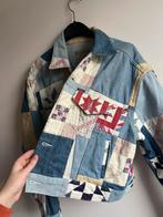 Ralph Lauren ‘Quilted Patchwork Trucker Jacket’  jeans - XS, Enlèvement ou Envoi, Comme neuf, Taille 34 (XS) ou plus petite