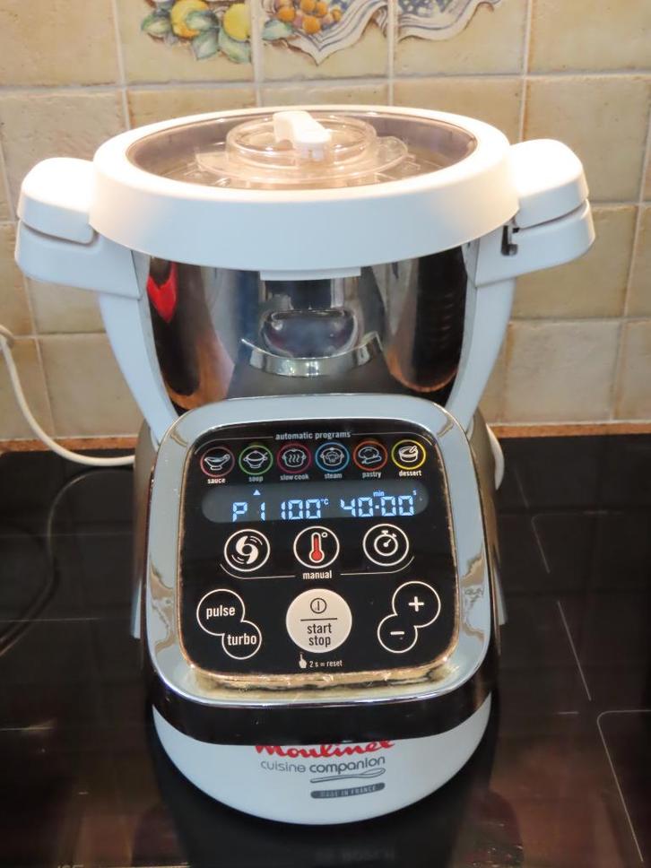 ROBOT DE CUISINE MOULINEX CUISINE COMPANION + KIT, Electroménager, Mélangeurs de cuisine, Utilisé, 3 vitesses ou plus, Résiste au lave-vaisselle