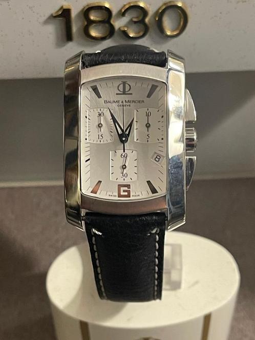 UNIEK Horloge Baume et Mercier Hampton XL CHRONOGRAAF, Handtassen en Accessoires, Overige Accessoires, Zo goed als nieuw, Ophalen of Verzenden