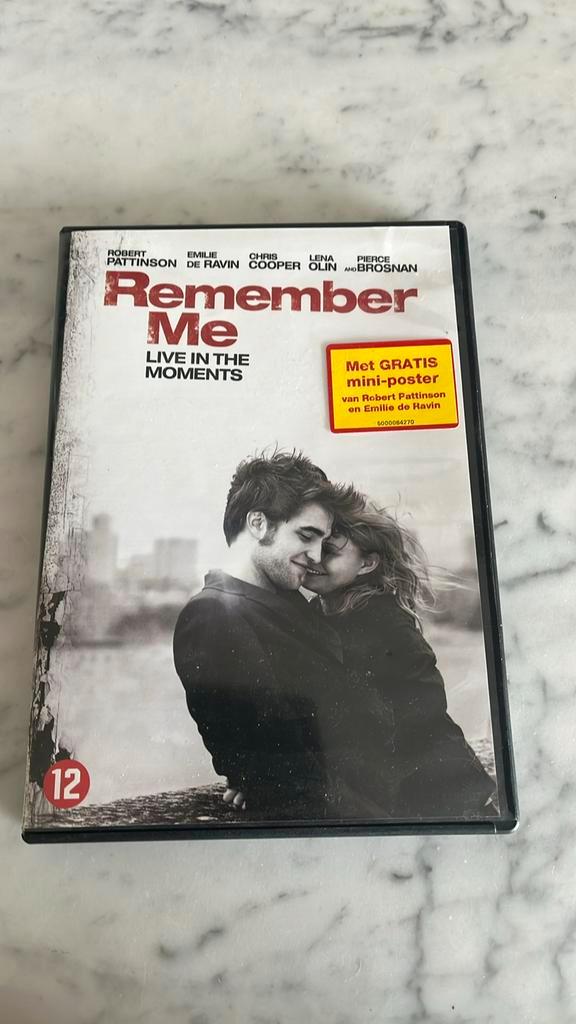 DVD Remember me ( met gratis mini poster ), Cd's en Dvd's, Dvd's | Drama, Zo goed als nieuw, Ophalen