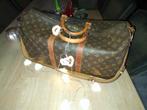 Louis Vuitton Keepall 50 Bandoulière - Vintage, 40 tot 60 cm, Gebruikt, 20 tot 30 cm, Bruin