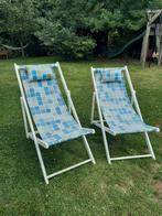 Strandstoelen, Tuin en Terras, Ophalen, Zo goed als nieuw, Verstelbaar