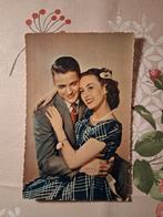 Vintage Postkaart verliefde koppel, Verzamelen, Ophalen of Verzenden, Foto