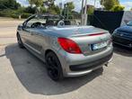 Peugeot 207 cabrio 1.6 benzine, Auto's, Voorwielaandrijving, 4 zetels, Stof, Zwart