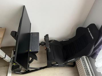 Fanatec Racing Sim Rig - Compleet - als nieuw! beschikbaar voor biedingen