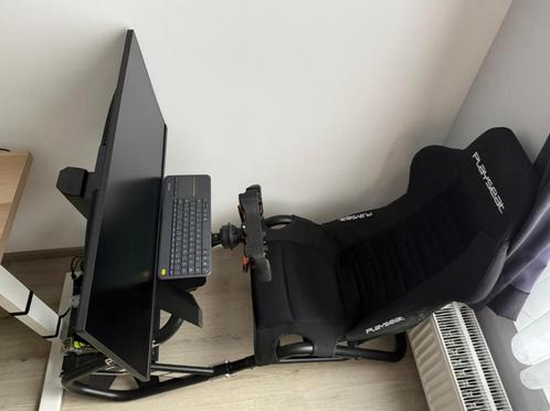 Fanatec Racing Sim Rig - Compleet - als nieuw!, Games en Spelcomputers, Spelcomputers | Overige Accessoires, Nieuw, Ophalen