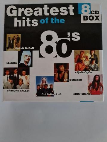 Greatest Hits Of The 80s  ( 8 CD BOX Zeldzame editie ! )