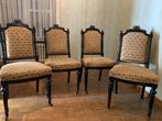 4 Napoleon stoelen / 4 chaises napoléon, Antiquités & Art, Enlèvement