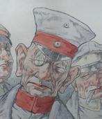 Art nouveau litho PRIVAT-LIVEMONT uit 1919, Antiek en Kunst, Kunst | Litho's en Zeefdrukken, Ophalen of Verzenden