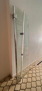 Douche wand glas 55 x 195 cm x 8mm dik glas, Doe-het-zelf en Bouw, Sanitair, Ophalen, Gebruikt, Chroom, Douche