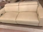 Woonkamer 3+3 leer, Ophalen, Zo goed als nieuw