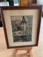 Paul August Masui 1888  -1979 : Paepenkasteel Uccle, Antiek en Kunst, Ophalen