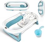 Baignoire pliable pour bébé avec thermomètre à eau, Enlèvement, Neuf