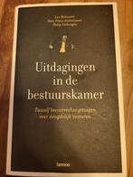 P. Verhaeghe - Uitdagingen in de bestuurskamer, Gelezen, P. Verhaeghe; L. Baltussen; P.F. Anthonissen, Ophalen of Verzenden